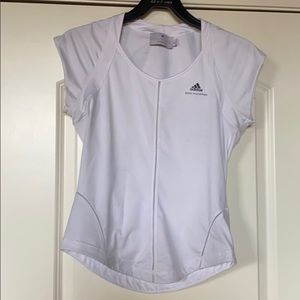 Adidas Stella McCartney White Mesh Top